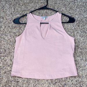 Pink Crop Top